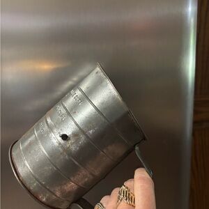 Vintage Metal Flour Sifter